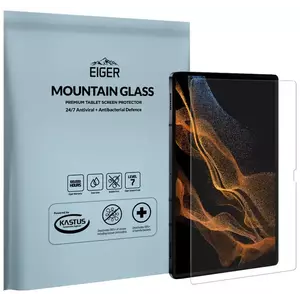 TEMPERED KIJELZŐVÉDŐ FÓLIA Eiger Mountain Glass Tablet Screen Protector 2.5D for Samsung Tab S8 Ultra Bulk kép
