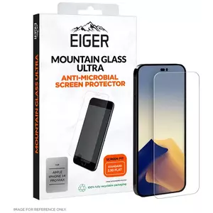 TEMPERED KIJELZŐVÉDŐ FÓLIA Eiger Mountain Glass Ultra Screen Protector 2.5D for Apple iPhone 14 Pro Max in Clear kép