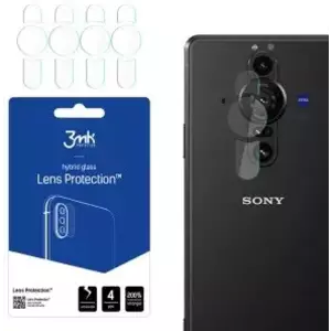 TEMPERED KIJELZŐVÉDŐ FÓLIA 3MK Lens Protect Sony Xperia Pro I 5G Camera lens protection 4 pcs kép