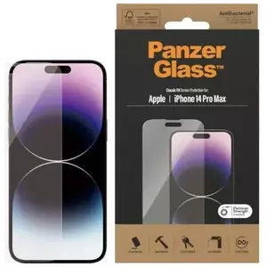 TEMPERED KIJELZŐVÉDŐ FÓLIA PanzerGlass Classic Fit iPhone 14 Pro Max 6, 7" Screen Protection Antibacterial 2770 (2770) kép