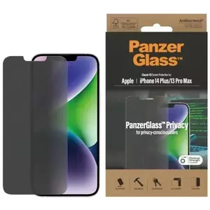 TEMPERED KIJELZŐVÉDŐ FÓLIA PanzerGlass Classic Fit iPhone 14 Plus / 13 Pro Max 6, 7" Privacy Screen Protection Antibacterial P2769 (P2769) kép