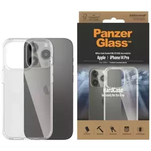 Tok PanzerGlass HardCase iPhone 14 Pro 6, 1" Antibacterial Military grade transparent 0402 (0402) kép