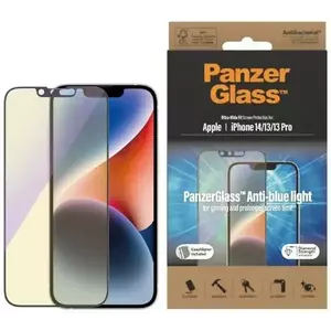 TEMPERED KIJELZŐVÉDŐ FÓLIA PanzerGlass Ultra-Wide Fit iPhone 14 / 13 Pro / 13 6, 1" Screen Protection Antibacterial Easy Aligner Included Anti-blue light 2791 (2791) kép
