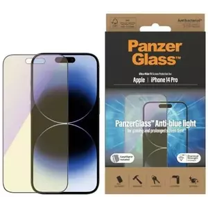 TEMPERED KIJELZŐVÉDŐ FÓLIA PanzerGlass Ultra-Wide Fit iPhone 14 Pro 6, 1" Screen Protection Antibacterial Easy Aligner Included Anti-blue light 2792 (2792) kép