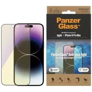 TEMPERED KIJELZŐVÉDŐ FÓLIA PanzerGlass Ultra-Wide Fit iPhone 14 Pro Max 6, 7" Screen Protection Antibacterial Easy Aligner Included Anti-blue light 2794 (2794) kép