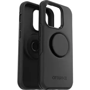 Tok Otterbox Otter+Pop Symmetry for iPhone 14 Pro Black (77-88758) kép
