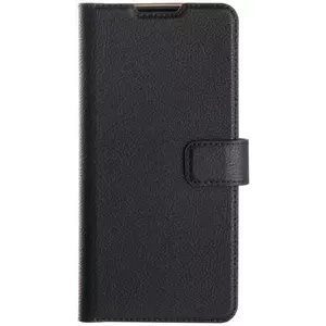 Tok XQISIT Slim Wallet Selection TPU Anti Bac for Galaxy S22 + black (48886) kép