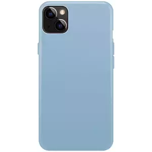 Tok XQISIT NP Silicone case Anti Bac for iPhone 14 Plus 2022 Blue Fog (50549) kép
