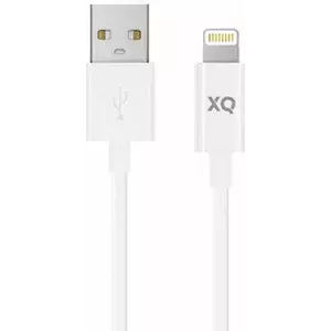 Kábel XQISIT NP Charge & Sync Lightn. to USB-A 2.0 150cm white (50887) kép