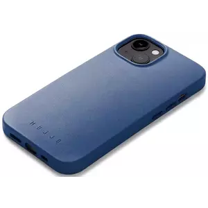 Tok Mujjo Full Leather Case with MagSafe for iPhone 14 Plus- Monaco Blue kép