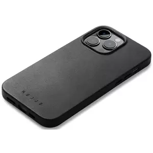 Tok Mujjo Full Leather Case with MagSafe for iPhone 14 Pro Max - Black kép