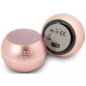 Hangszóró Guess Bluetooth speaker GUWSALGEP Speaker mini pink (GUWSALGEP) kép