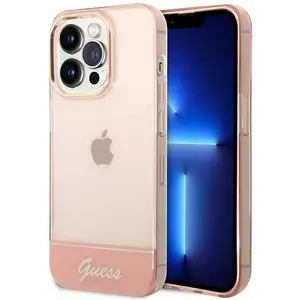 Tok Guess GUHCP14LHGCOP iPhone 14 Pro 6, 1" pink hardcase Translucent (GUHCP14LHGCOP) kép