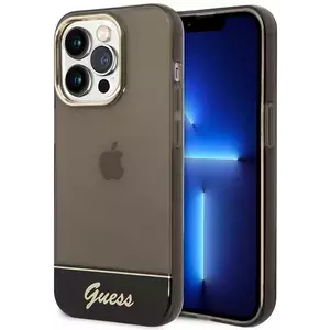 Tok Guess GUHCP14XHGCOK iPhone 14 Pro Max 6, 7" black hardcase Translucent (GUHCP14XHGCOK) kép