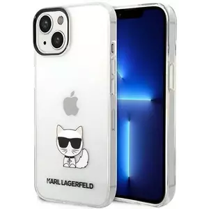 Tok Karl Lagerfeld KLHCP14MCTTR iPhone 14 Plus 6, 7" hardcase transparent Choupette Body (KLHCP14MCTTR) kép