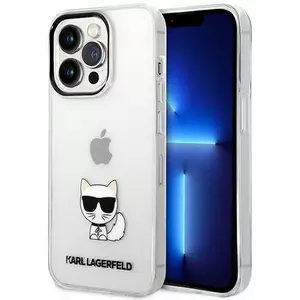 Tok Karl Lagerfeld KLHCP14XCTTR iPhone 14 Pro Max 6, 7" hardcase transparent Choupette Body (KLHCP14XCTTR) kép