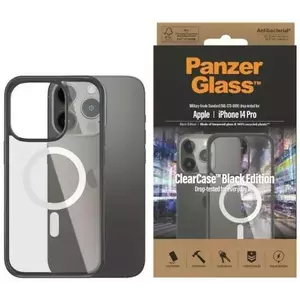 Tok PanzerGlass ClearCase MagSafe iPhone 14 Pro 6, 1" Antibacterial black 0414 (414) kép