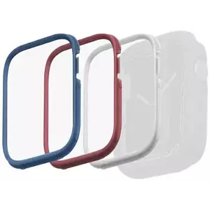 Választható kiegészítők UNIQ frames for Moduo 3in1 Apple Watch Series 4/5/6/7/8 / SE 44 / 45mm Blue-Red-White (UNIQ-45MM-3IN1MDBUN) kép