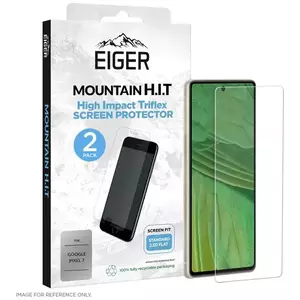 TEMPERED KIJELZŐVÉDŐ FÓLIA Eiger Mountain H.I.T Screen Protector (2 Pack) for Google Pixel 7 kép