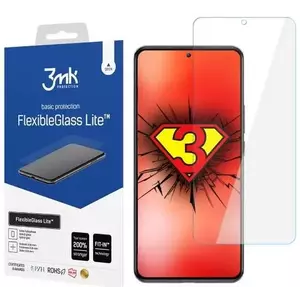 TEMPERED KIJELZŐVÉDŐ FÓLIA 3MK FlexibleGlass Lite Xiaomi 12T/12T Pro Hybrid Glass kép