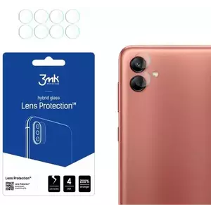 TEMPERED KIJELZŐVÉDŐ FÓLIA 3MK Lens Protect Samsung Galaxy A04 4pcs kép