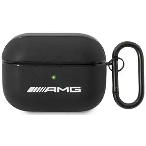 Tok AMG AMAPSLWK AirPods Pro cover black Leather (AMAPSLWK) kép