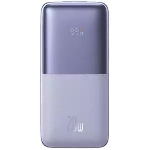 Töltő Powerbank Baseus Bipow Pro 10000mAh, 2xUSB, USB-C, 20W (purple) kép
