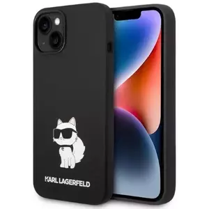 Tok Karl Lagerfeld iPhone 14 Plus 6, 7" hardcase black Silicone Choupette (KLHCP14MSNCHBCK) kép