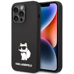 Tok Karl Lagerfeld iPhone 14 Pro Max 6, 7" hardcase black Silicone Choupette (KLHCP14XSNCHBCK) kép