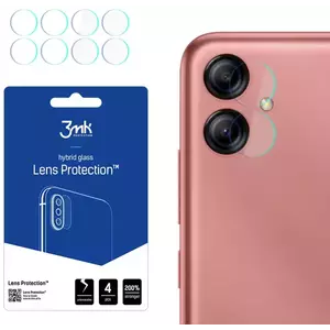 TEMPERED KIJELZŐVÉDŐ FÓLIA 3MK Lens Protect Samsung Galaxy A04e Camera lens protection 4pcs (5903108498050) kép