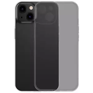 Tok Baseus Frosted Glass Case for iPhone 13 (black) + tempered glass kép