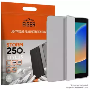 Tok Eiger Storm 250m Stylus Case for Apple iPad 10.2 (9th Gen) in Light Grey kép