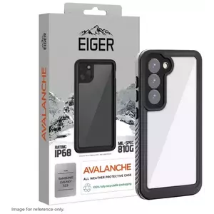 Tok Eiger Avalanche Case for Samsung Galaxy S23 in Clear/ Black (EGCA00439) kép