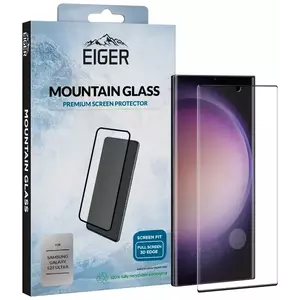 TEMPERED KIJELZŐVÉDŐ FÓLIA Eiger Mountain Glass 3D Screen Protector for Samsung Galaxy S23 Ultra (EGSP00874) kép