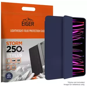 Tok Eiger Storm 250m Stylus Case for Apple iPad Pro 12.9 (2021) / (2022) in Navy Blue (EGSR00155) kép
