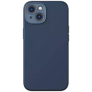 Tok Baseus Liquid Silica Case and Tempered Glass set for iPhone 14 Plus (blue) (6932172615345) kép