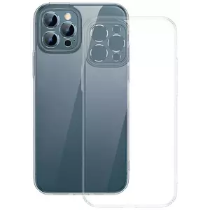 Tok Baseus Crystal Transparent Case and Tempered Glass set for iPhone 12 Pro (6932172621384) kép