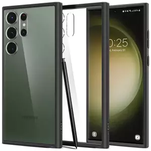 Tok Spigen Ultra Hybrid Samsung Galaxy S23 Ultra matte black (ACS05618) kép