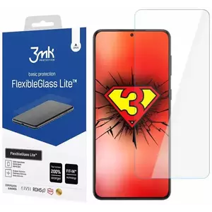 TEMPERED KIJELZŐVÉDŐ FÓLIA 3MK FlexibleGlass Lite Samsung Galaxy S23+ Hybrid Glass Lite (5903108512596) kép