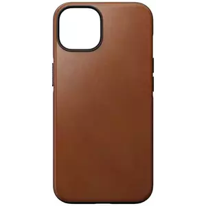 Tok Nomad Modern Leather MagSafe Case, english tan- iPhone 14 (NM01263685) kép