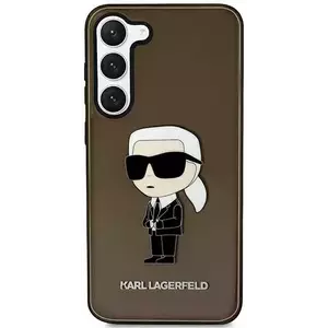 Tok Karl Lagerfeld Samsung Galaxy S23+ black hardcase Ikonik Karl Lagerfeld (KLHCS23MHNIKTCK) kép