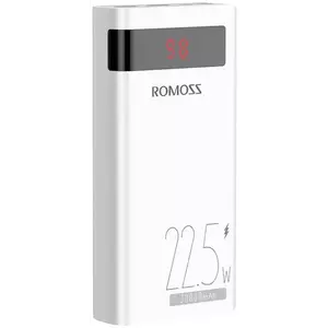 Töltő Powerbank Romoss SENSE8PF 30000mAh, 22.5W (white) (6973693497256) kép