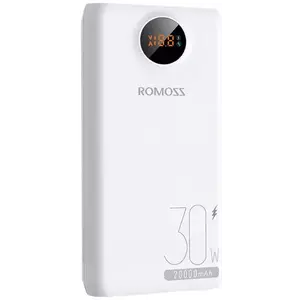 Töltő Romoss SW20S Pro Powerbank 20000mAh, 30W (white) (6936857200987) kép