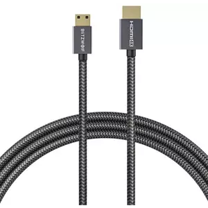 Kábel Blitzwolf BW-HDC4 HDMI to HDMI cable 4K, 1.2m (black) (5905316141155) kép