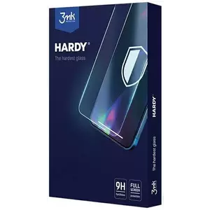 TEMPERED KIJELZŐVÉDŐ FÓLIA 3MK Hardy Samsung Galaxy S23+ Chemically hardened glass black (5903108514392) kép