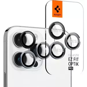 TEMPERED KIJELZŐVÉDŐ FÓLIA Spigen Glass EZ Fit Optik Pro 2 Pack, zero one - iPhone 14 Pro/iPhone 14 Pro Max (AGL06159) kép