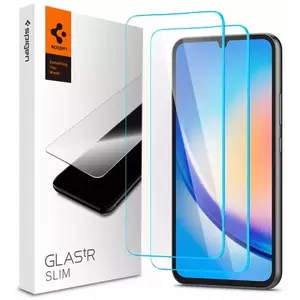 TEMPERED KIJELZŐVÉDŐ FÓLIA Spigen Glass tR Slim 2 Pack - Samsung Galaxy A34 5G (AGL05967) kép