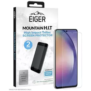 TEMPERED KIJELZŐVÉDŐ FÓLIA Eiger Mountain H.I.T. Screen Protector (2 Pack) for Samsung Galaxy A54 5G In Clear / Transparent (EGSP00886) kép