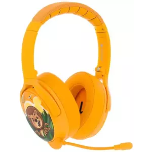 Fejhallgató Wireless headphones for kids Buddyphones Cosmos Plus ANC, Yellow (4897111740194) kép