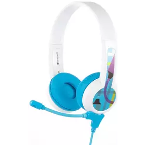 Fejhallgató Wired headphones for kids BuddyPhones School+ blue (4897111740019) kép